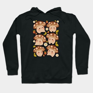 Mushroom And Strawberries Hoodie